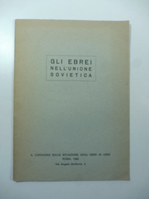 Gli ebrei nell'Unione Sovietica